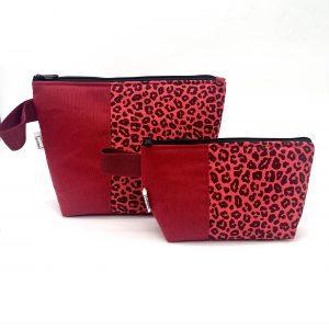 Set neceser viaje Carmín