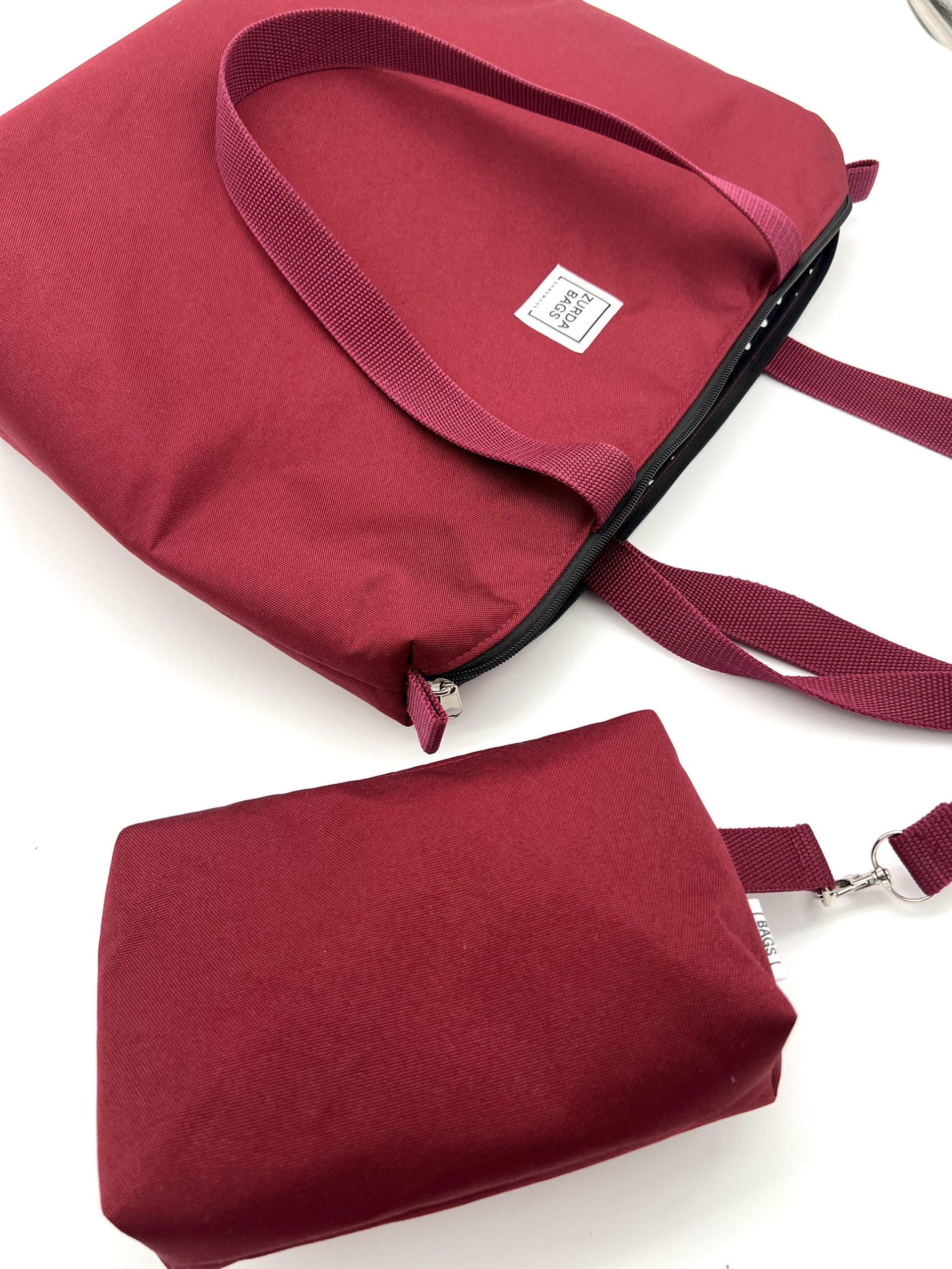 Shopper Uxue Granate - Imagen 2